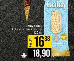 Jip Goldy nanuk kokos+rumová příchut 120 ml nabídka