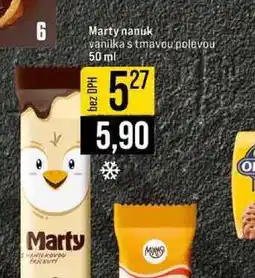 Jip Marty nanuk vanilka s tmavou polevou nabídka