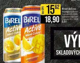 Jip Birell Active mango+citron citron+zázvor 0,5l nabídka