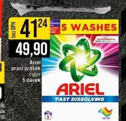 Jip Ariel prací prášek color 5 dávek nabídka
