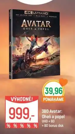 Globus 3BD Avatar: Oheň a popel nabídka