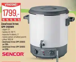 Globus Zavařovací hrnec SPP 2100WH nabídka
