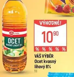 Globus VÁŠ VÝBĚR Ocet kvasný lihový 8% nabídka