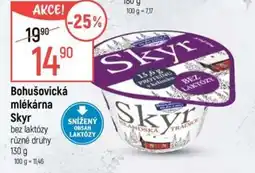 Globus Bohušovická mlékárna Skyr nabídka