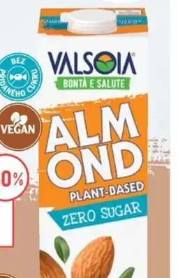 Globus Valsoia Mandle Zero sugar nabídka