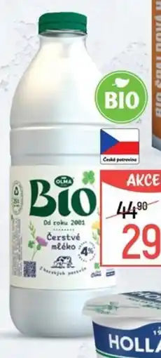 Globus Olma BIO Čerstvé mléko 4% nabídka