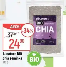 Globus Allnature BIO chia semínka nabídka