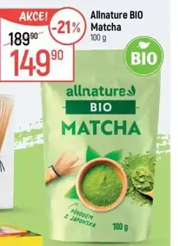 Globus Allnature BIO Matcha nabídka