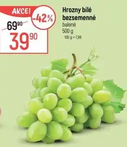 Globus Hrozny bílé bezsemenné nabídka