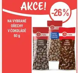 Globus Na vybrané ořechy v čokoládě nabídka