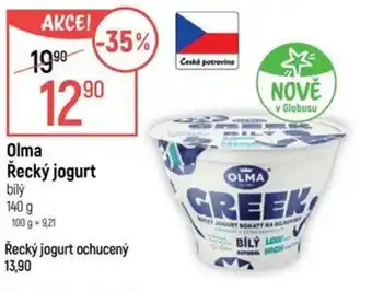 Globus Olma Řecký jogurt nabídka
