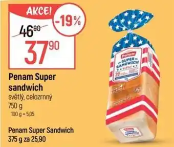 Globus Penam Super sandwich nabídka