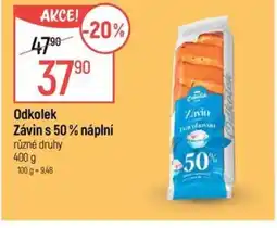 Globus Odkolek Závin s 50% náplní nabídka