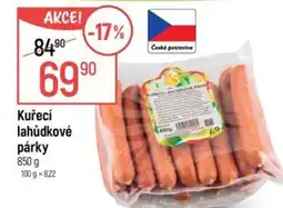 Globus Kuřecí lahůdkové párky nabídka