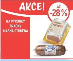 Globus Na výrobky značky masna studená nabídka