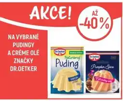 Globus Na vybrané pudingy a créme olé značky Dr. Oetker nabídka