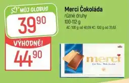 Globus Merci Čokoláda nabídka