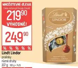 Globus Lindt Lindor nabídka