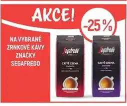 Globus Na vybrané zrnkové kávy značky Segafredo nabídka