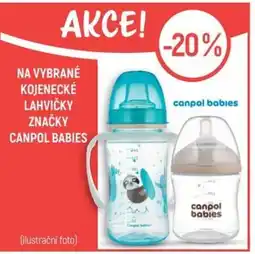 Globus Na vybrané kojenecké lahvičky značky Canpol babies nabídka