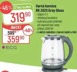 Globus Varná konvice RK 2020 Grey Glass nabídka