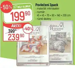 Globus Povlečení 3pack nabídka