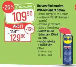Globus Univerzální mazivo WD-40 Smart Straw nabídka