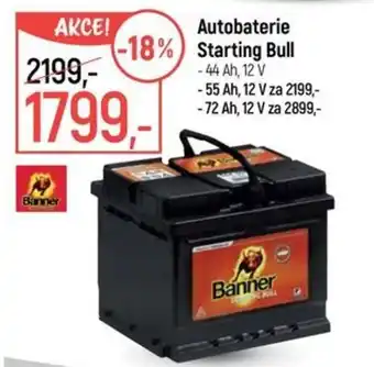 Globus Autobaterie Starting Bull nabídka