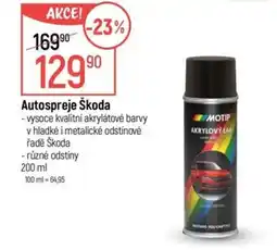 Globus Autospreje Škoda nabídka