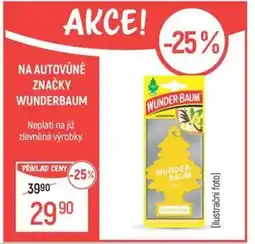 Globus Na autovůně značky Wunderbaum nabídka