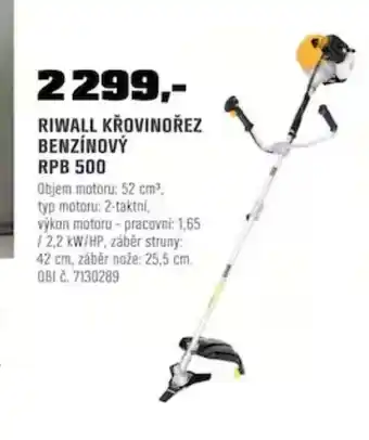 Riwall křovinořez benzínový rpb 500