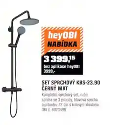 OBI Set sprchový kbs-23.90 černý mat nabídka