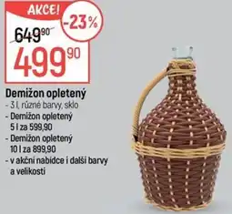 Globus Demižon opletený nabídka