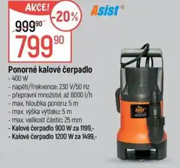 Globus Ponorné kalové čerpadlo nabídka
