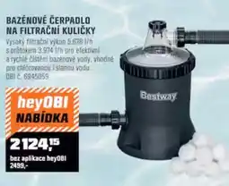 OBI Bazénové čerpadlo na filtrační kuličky nabídka