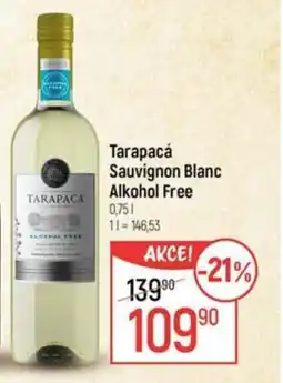 Globus Tarapacá Sauvignon Blanc Alkohol Free nabídka