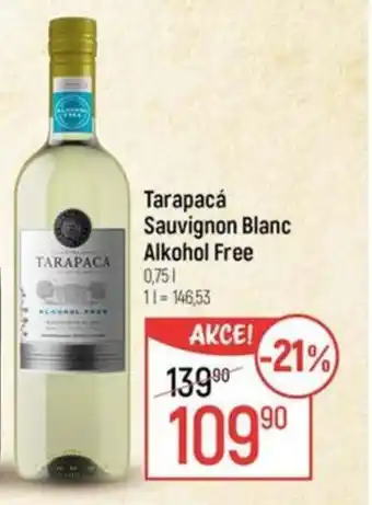 Globus Tarapacá Sauvignon Blanc Alkohol Free nabídka