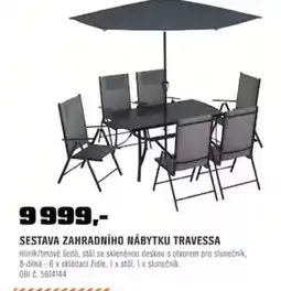 OBI Sestava zahradního nábytku travessa nabídka