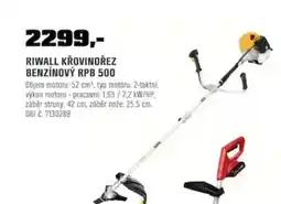 OBI Riwall křovinořez benzínový rpb 500 nabídka