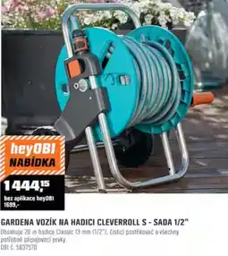 OBI Gardena vozík na hadici cleverroll s - sada 1/2" nabídka