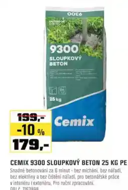 OBI Cemix 9300 sloupkový beton pe nabídka