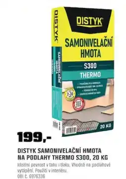 OBI Distyk samonivelační hmota na podlahy thermo s300 nabídka