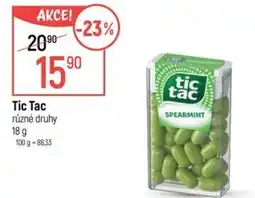 Globus Tic Tac nabídka