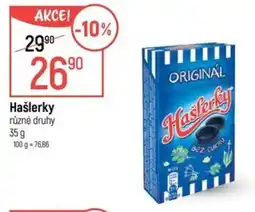 Globus Hašlerky nabídka