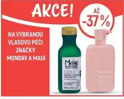 Globus Na vybranou vlasovu péči značky Monday a Maui nabídka