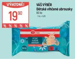 Globus VÁŠ VÝBĚR Dětské vlhčené ubrousky nabídka