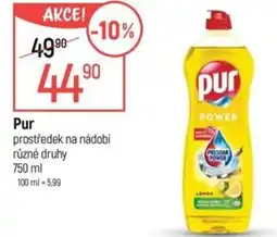 Globus Pur prostředek na nádobí nabídka