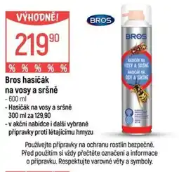 Globus Bros hasičák na vosy a sršně nabídka