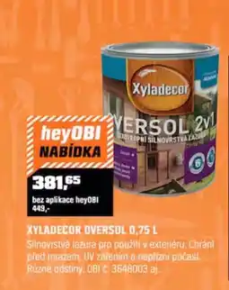 OBI Xyladecor oversol nabídka