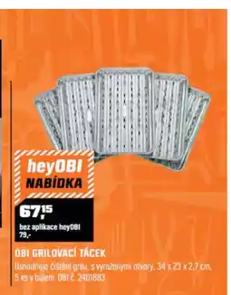 OBI Obi grilovací tácek nabídka